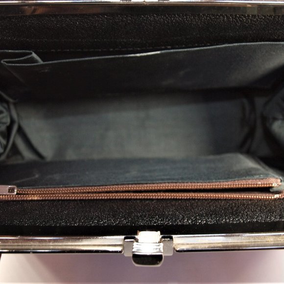 UNIQUE – Exotic Vintage Peach Lizard Handbag 50s - Picture 6 of 6